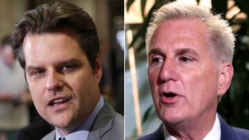 Gaetz uses an unexpected tactic to target McCarthy | CNN Politics