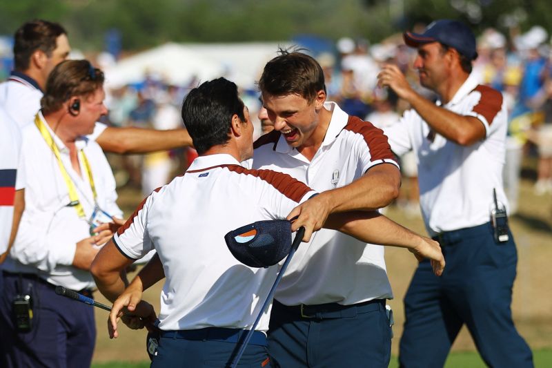 Emotional Breakdown: Scottie Scheffler Sheds Tears as European Domination Continues in Record-Breaking Ryder Cup Loss