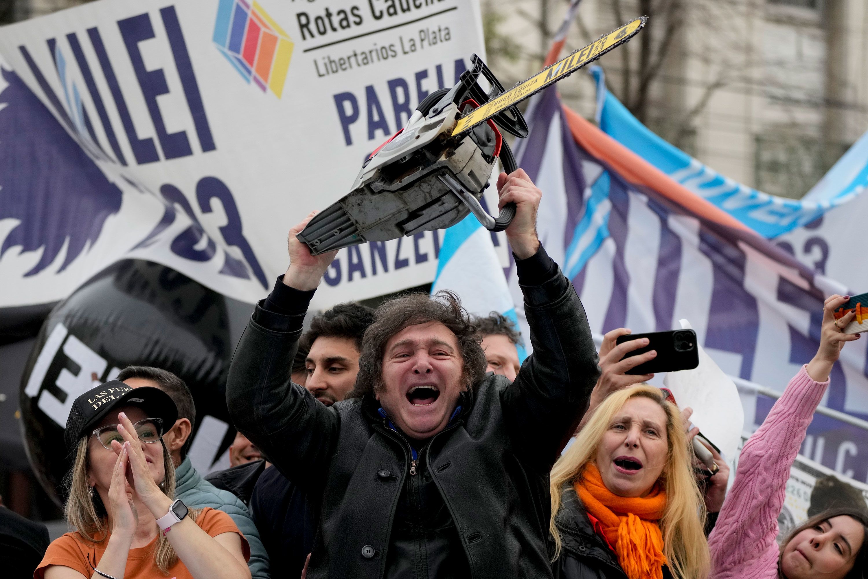 Javier Milei: The 'chainsaw' candidate challenging Argentina's left and  right | CNN