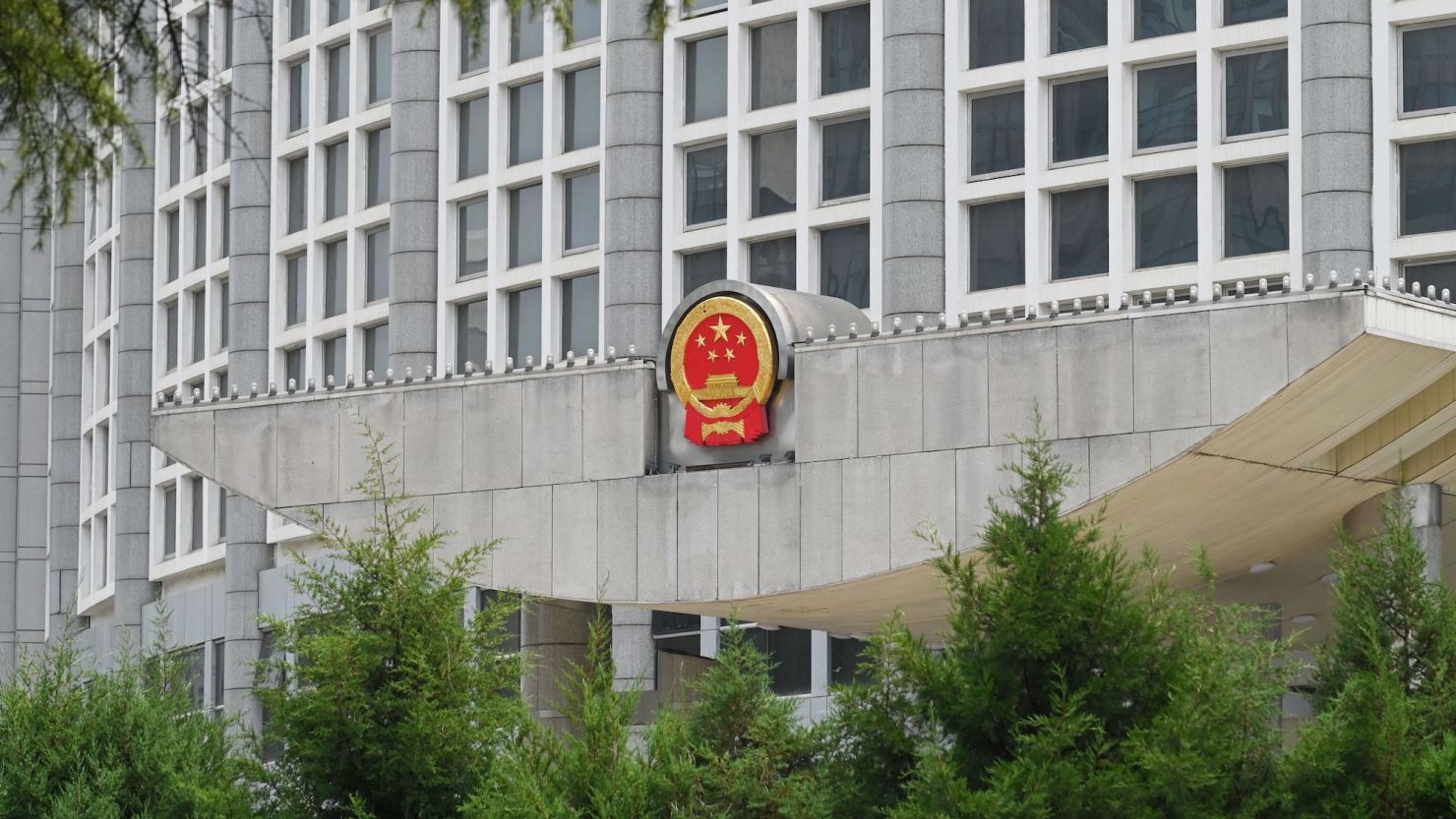 The Ministry of Foreign Affairs building in Beijing on July 26, 2023. 