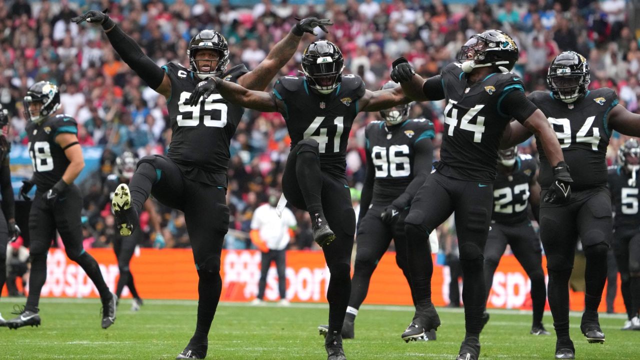 Jacksonville Jaguars win on 10th appearance in London, beating Atlanta  Falcons as 2023 NFL International Series kicks off