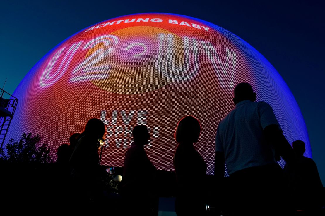 Las Vegas' Sphere venue debuted this weekend with concerts by U2