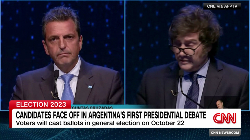 Candidates Face Off In Argentina’s First Presidential Debate | CNN