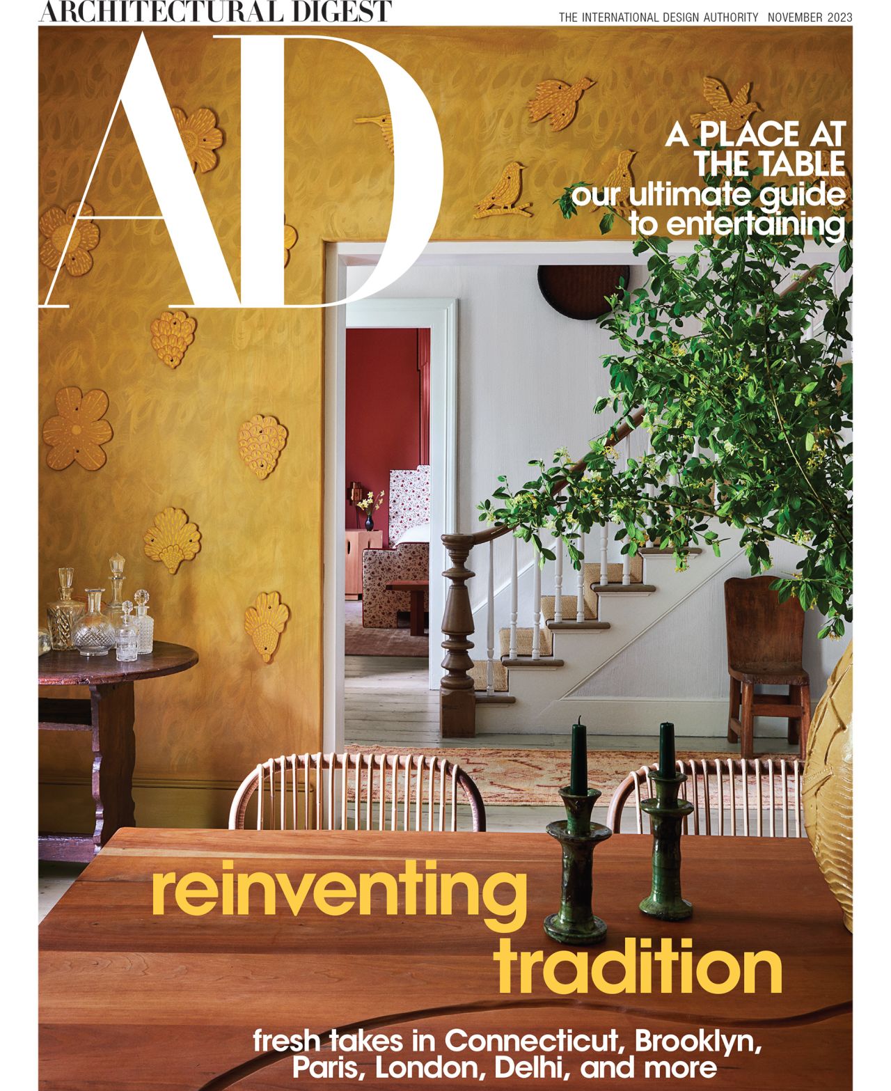 Suleika Jaouad's piece appears in the November 2023 issue of Architectural Digest.