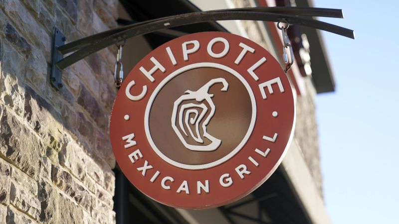 Мексиканската верига за бързи и ежедневни магазини Chipotle е изправена