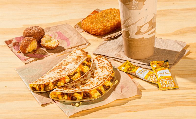 Taco bell store new taco