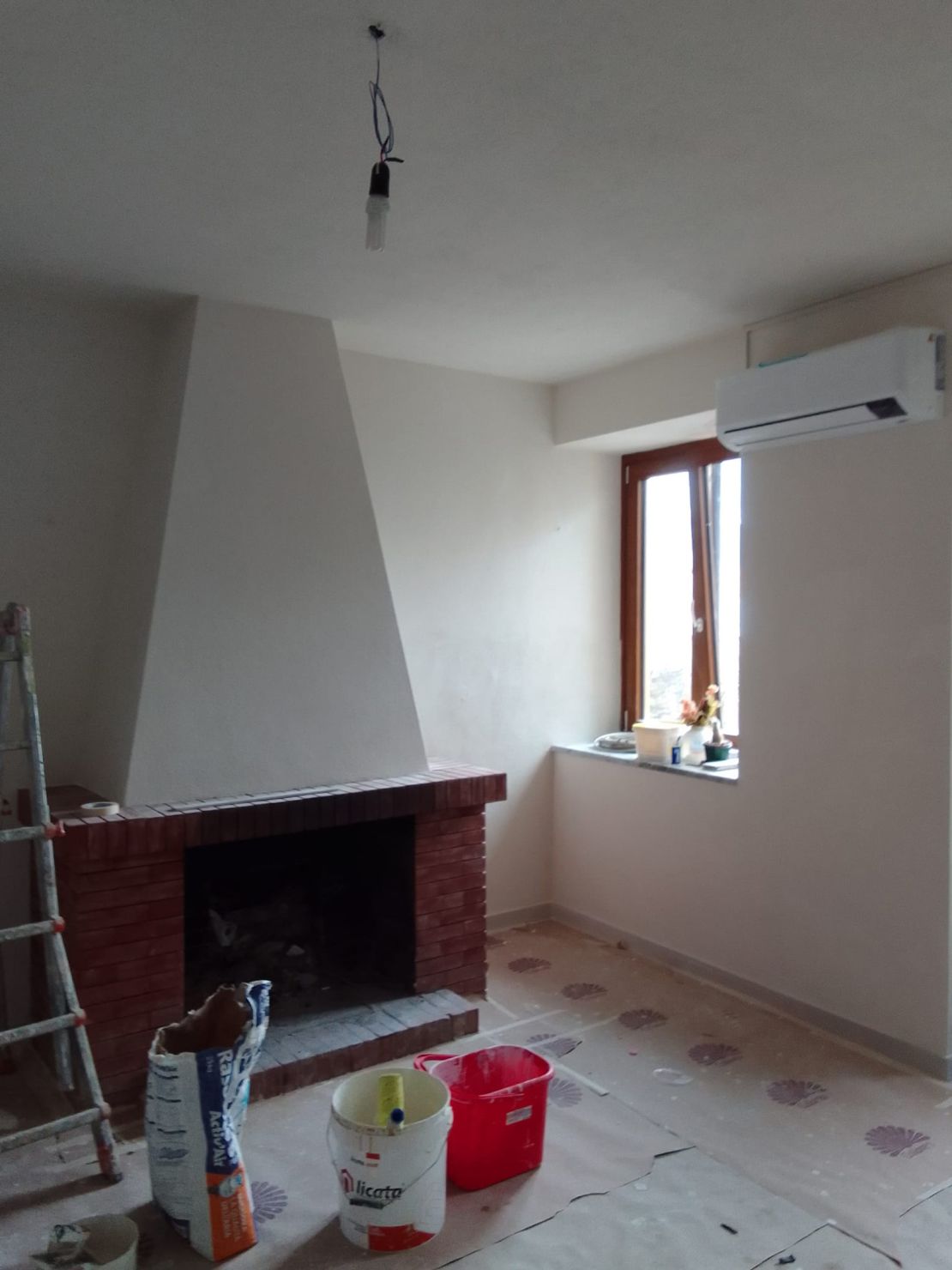 They've spent around 50,000 euros on renovations to the two-bedroom home. But the work has taken longer to complete than they expected.
