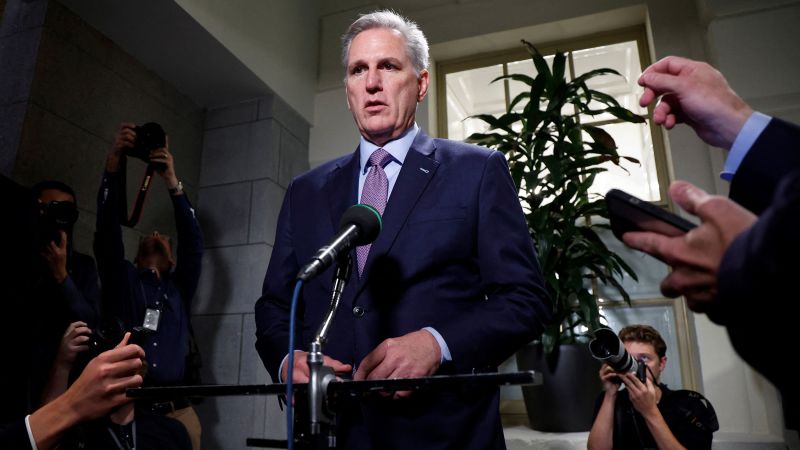 High-Stakes Showdown: House Prepares For Crucial Vote To Oust McCarthy