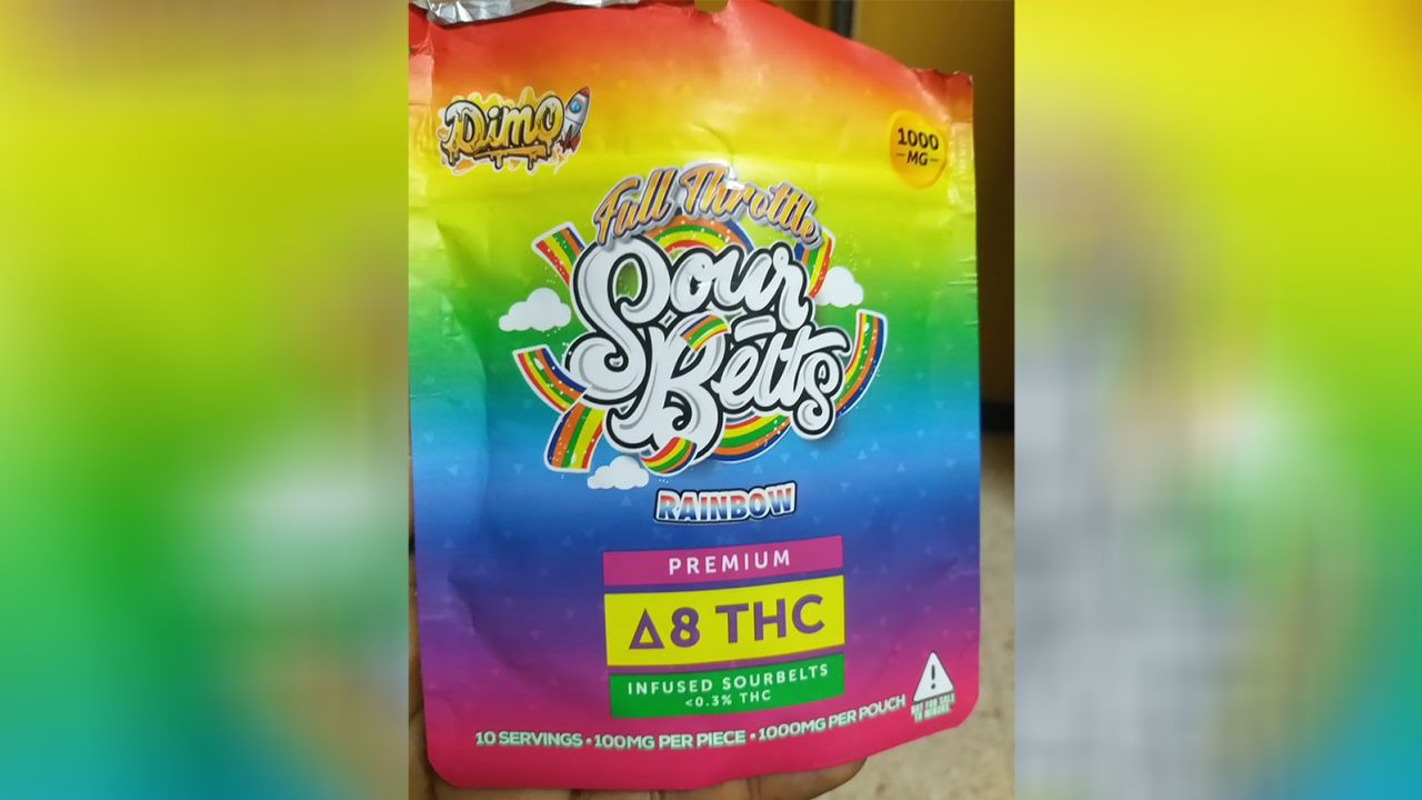 The cannabis-laced candy came in this bright packaging, according to Jamaican officials.