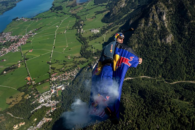 Soar Through the Disney-Inspired Castle: Unbelievable Wingsuit Stunt