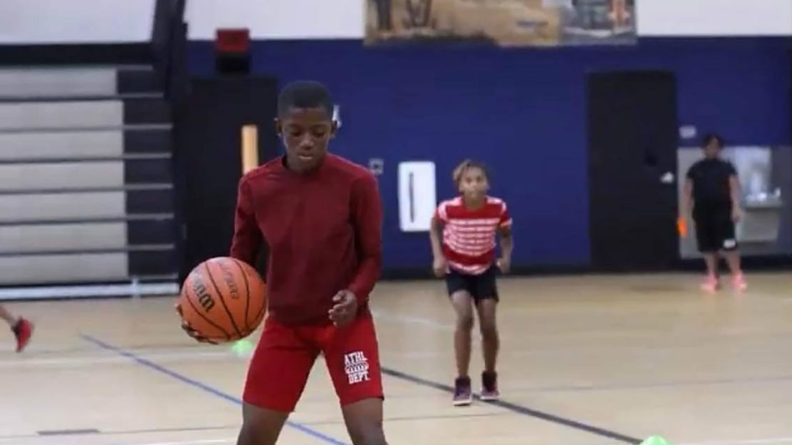 Basketball was one of De'Evan's loves.