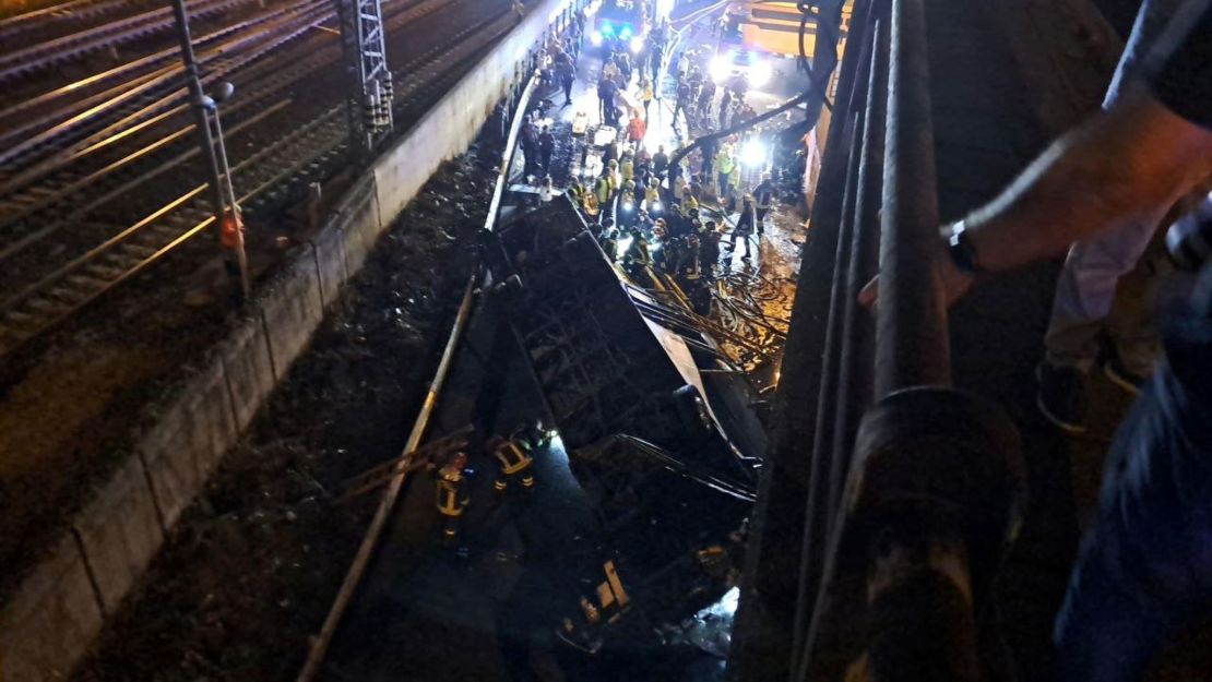 Children are believed to be among the victims of the crash.