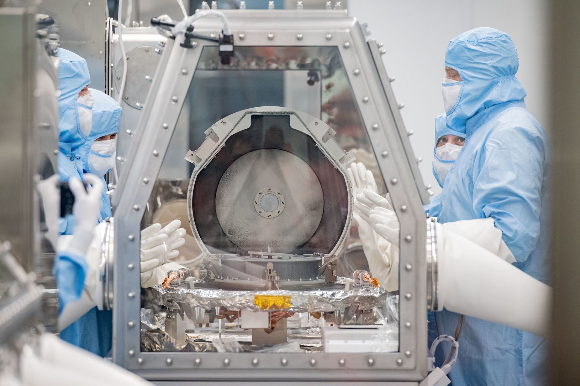 Preparing for Asteroid Bennu: NASA's OSIRIS-REx Astromaterials Lab Opens  Doors to Media