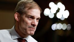 WASHINGTON, DC - JANUARY 09: Rep. Jim Jordan (R-OH) speaks during an on-camera interview near the House Chambers during a series of votes in the U.S. Capitol Building on January 09, 2023 in Washington, DC. During 118th Congress's first day of business since electing a Speaker of the House, the House held a series of votes on a rules package with parameters for the House of Representatives. (Photo by Anna Moneymaker/Getty Images)