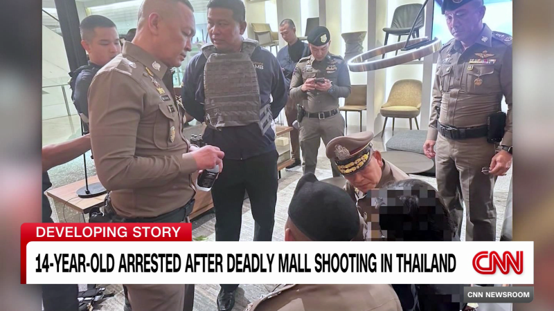 14-year-old Boy Arrested After Deadly Thai Shopping Mall Shooting | CNN