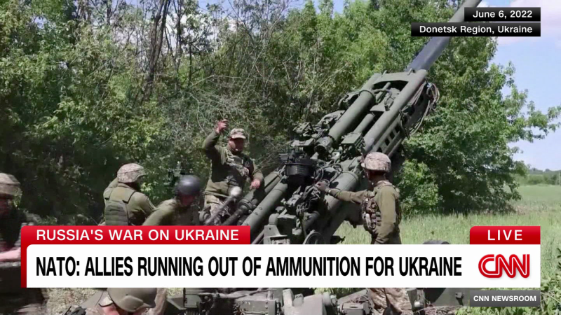 NATO: Western Militaries Running Out Of Ammunition For Ukraine | CNN