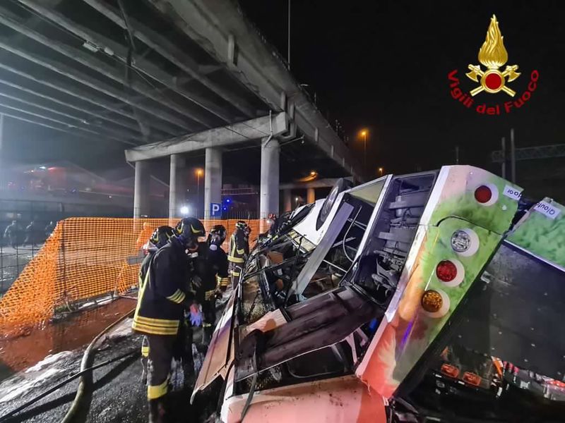 Venice bus crash: Italian authorities investigating incident that