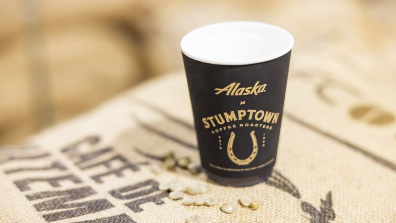 Alaska Airlines has created a coffee that it says tastes better in the sky | CNN Business