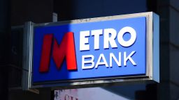A view of a Metro Bank in Sheffield, UK. Picture date: Tuesday April 18, 2023. (Press Association via AP Images).