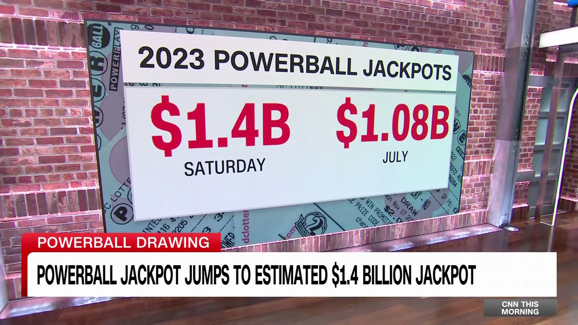 Powerball jackpot jumps to estimated $1.4 billion jackpot