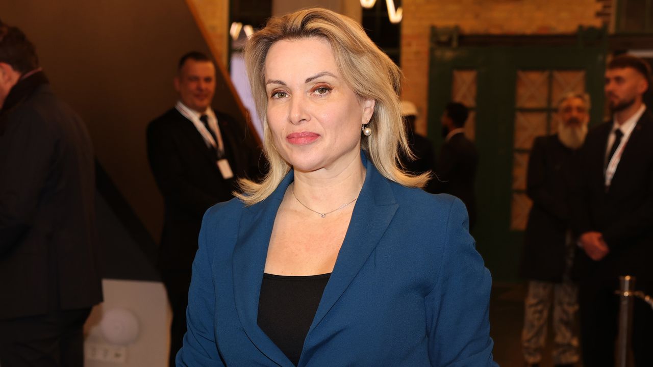 Ovsyannikova arrives at the Cinema for Peace Gala on the sidelines of the Berlinale in February.