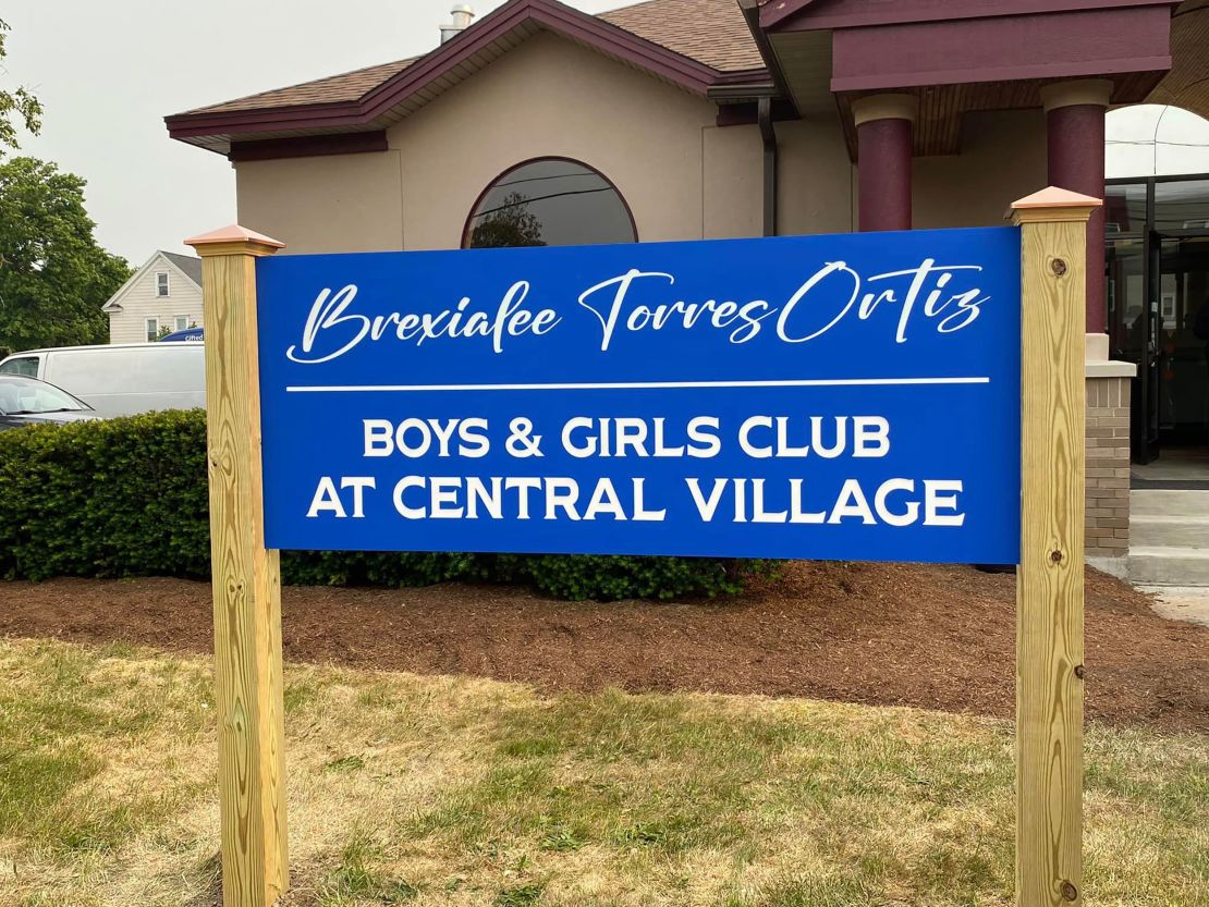 The Boys & Girls Club of Central Village renamed its site in honor of Brexi.