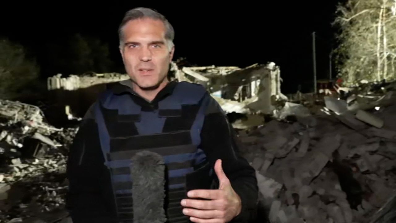 ‘Absolutely annihilated’: CNN reporter at the scene of a deadly Russian