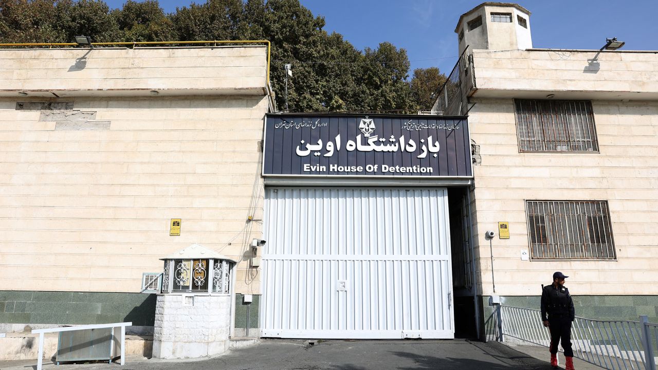 Narges Mohammadi est détenue dans la célèbre prison d'Evin à Téhéran, en Iran, photographiée en octobre dernier.