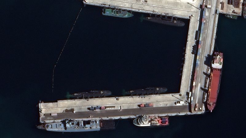 NextImg:Satellite imagery indicates Russia moving navy ships to other ports after Sevastopol attacks | CNN