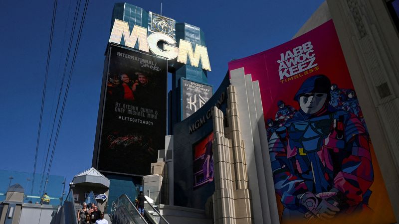 Read more about the article Casino giant MGM expects $100 million hit from hack that led to data breach – CNN