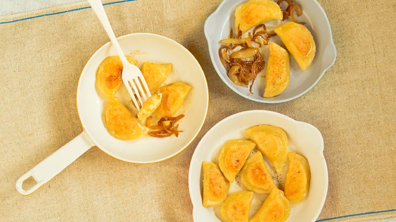 CNN food contributor Casey Barber, author of "Pierogi Love," says pierogies can be stuffed with so many different types of fillings that they're ideal to eat year-round.