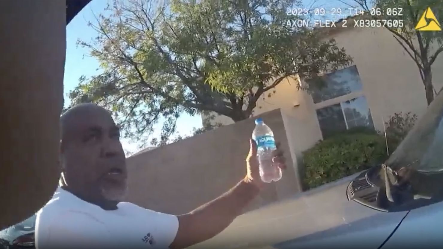 Body camera footage from the Las Vegas arrest of Duane Davis, who is accused of killing of rapper Tupac Shakur. The footage was obtained by CNN affiliate KVVU.
