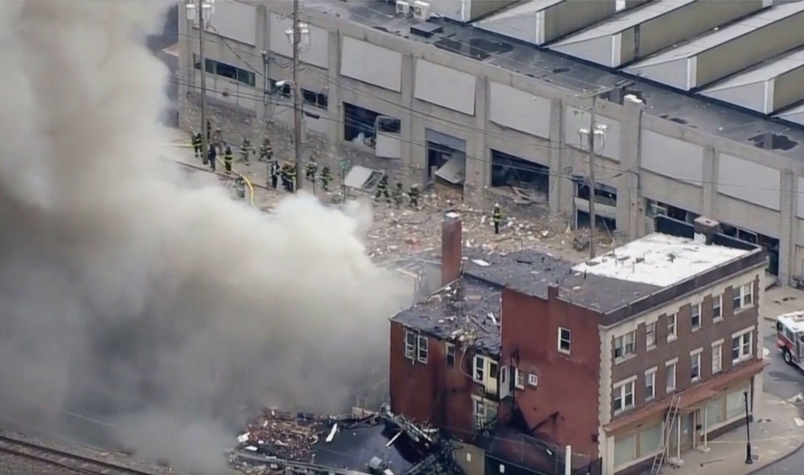 Factory explosion in Pennsylvania