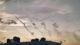 Multiple rockets were fired from Gaza towards Israel Saturday morning, a CNN producer in Gaza saw.