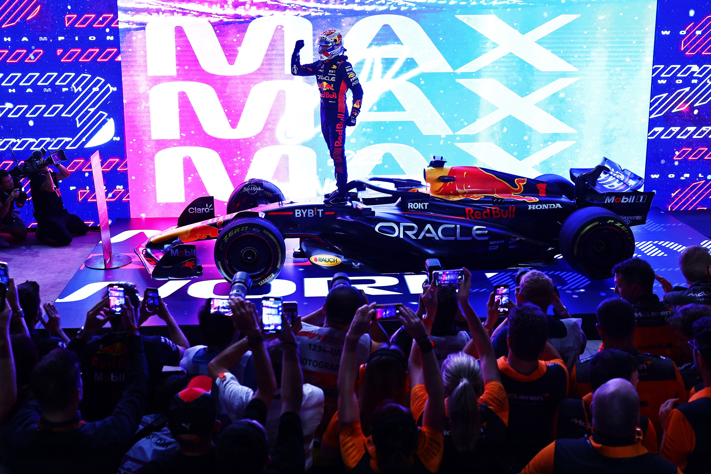 Max Verstappen seals third successive F1 world championship as