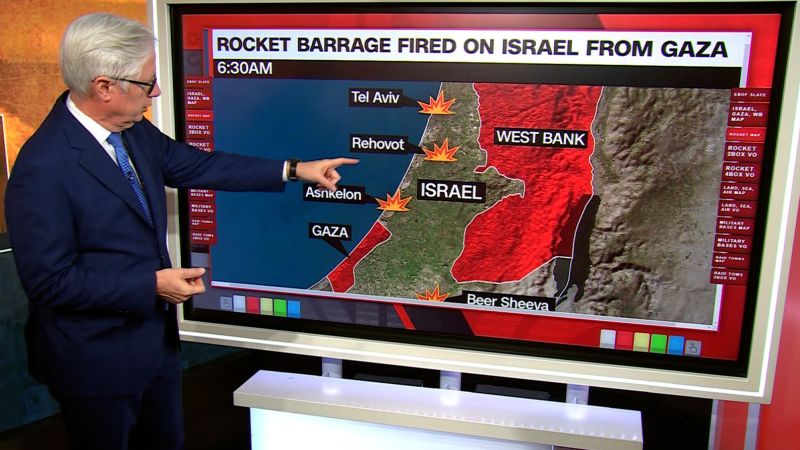 See how the first few hours of the Hamas attack on Israel unfolded | CNN