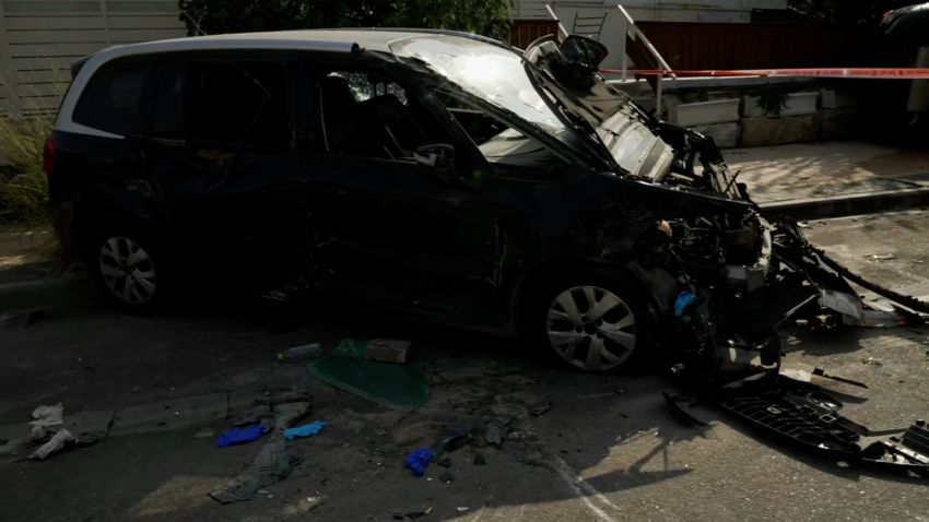 sderot idf hamas firefight destroyed car robertson 1008