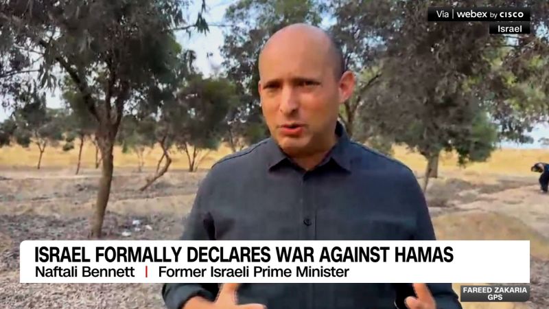 On GPS: Former Israeli Prime Minister Naftali Bennett: ‘I have to admit ...