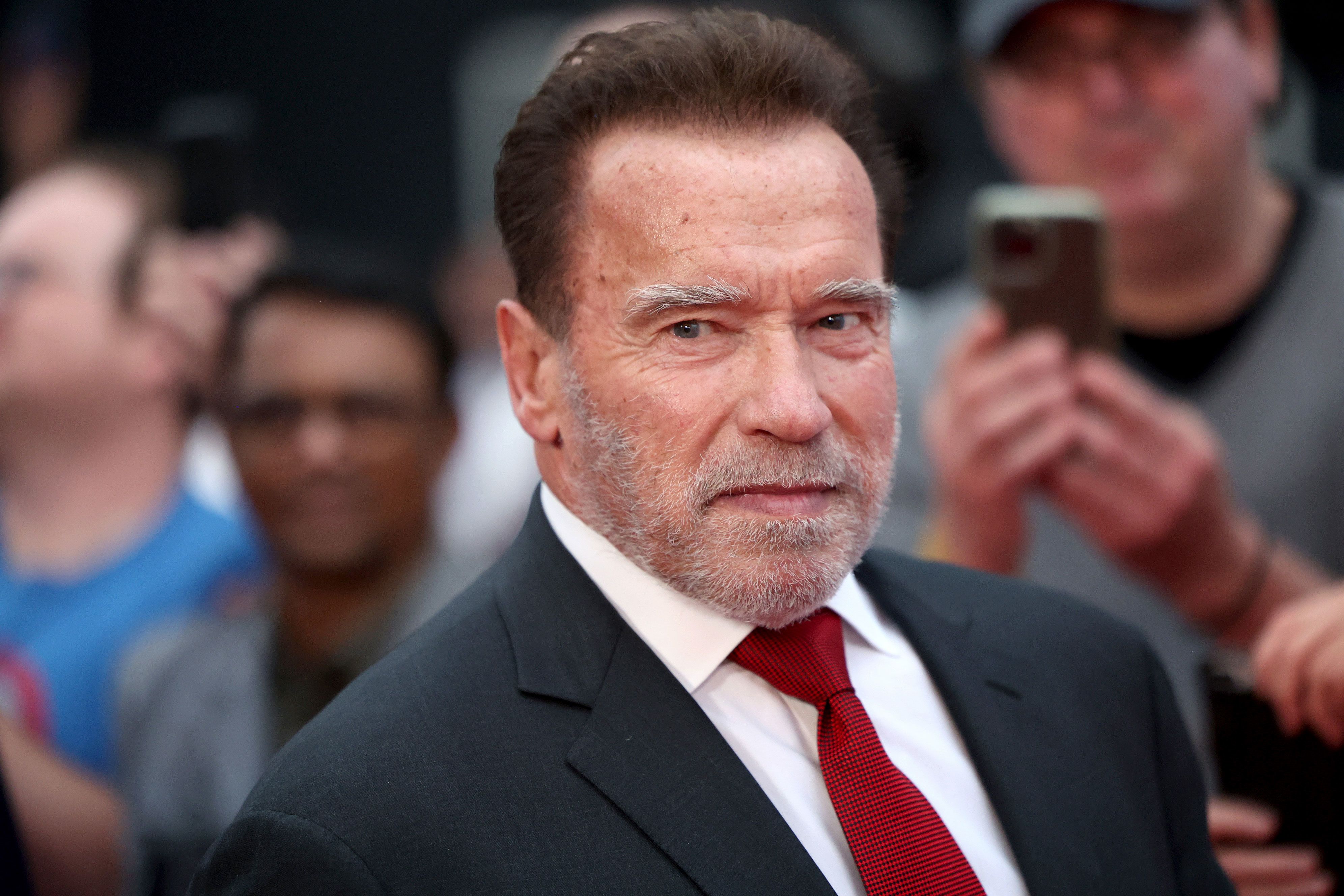Arnold Schwarzenegger acknowledges he is a mere mortal when it