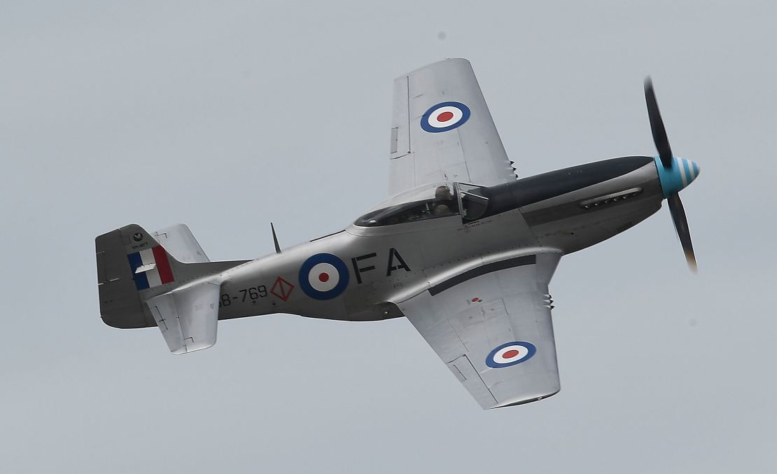 TOWNSVILLE, AUSTRALIA - OCTOBER 15: A historical P-51 Mustang aircraft performs during the T150 Defence Force Air Show on October 15, 2016 in Townsville, Australia. The Air Show forms part of Townsville's 150th celebrations. (Photo by Ian Hitchcock/Getty Images)