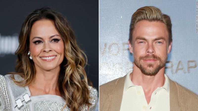 NextImg:Brooke Burke reflects on her connection with Derek Hough during their time on 'DWTS' | CNN
