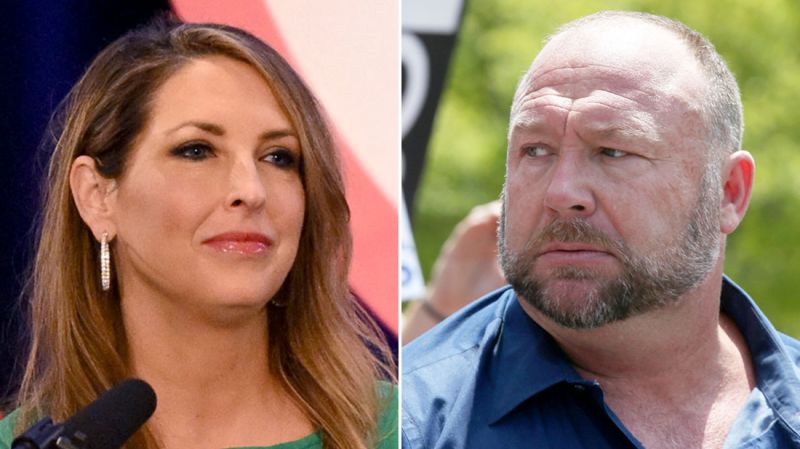 NextImg:Judge orders RNC chair and Alex Jones to testify at Georgia election subversion trial | CNN Politics