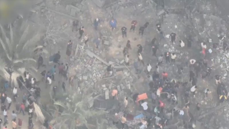 Video: IDF video shows Israel strike on over 200 targets in Gaza