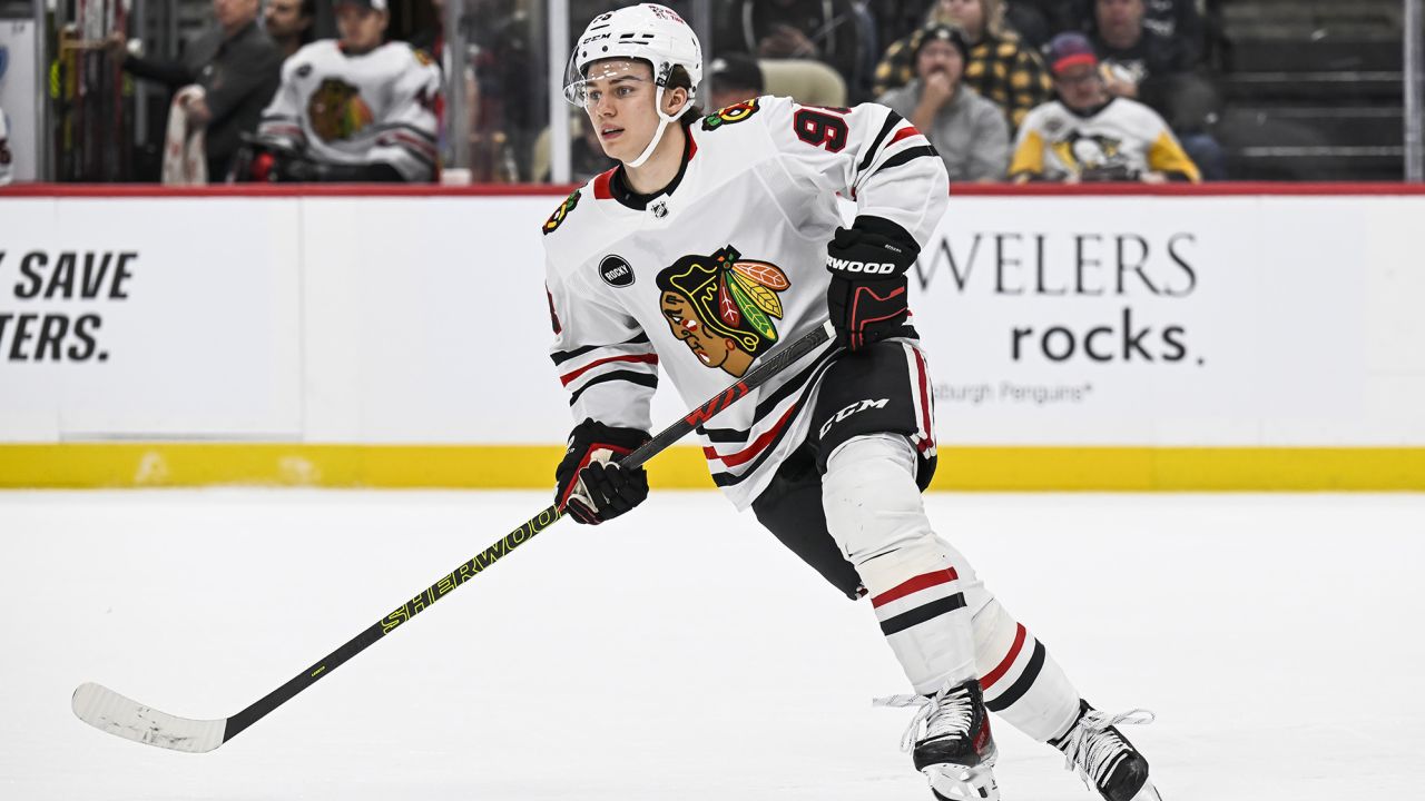 Blackhawks vs. Penguins final score, result: Connor Bedard records first NHL  point in debut win for Chicago