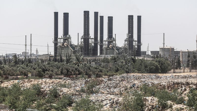 Gaza’s sole power plant shuts down due to shortage of fuel under ...