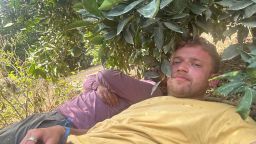 Israeli music festival-goer Gal Gatz hid in an orange grove with a friend for six hours until Hamas gunmen had dispersed.