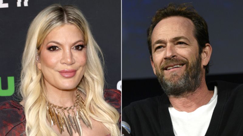 NextImg:Tori Spelling paid tribute to Luke Perry on his birthday | CNN