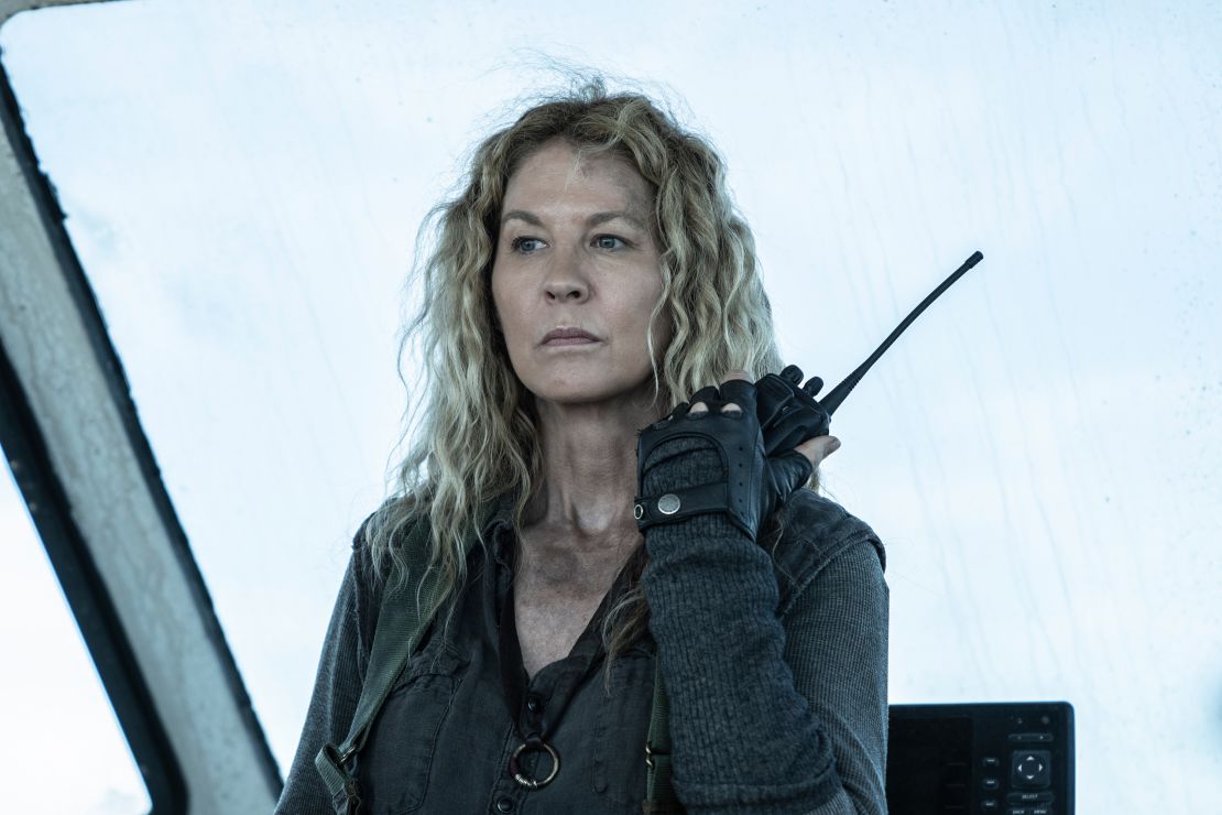 friday the 13th haunted house 2023 Jenna Elfman in