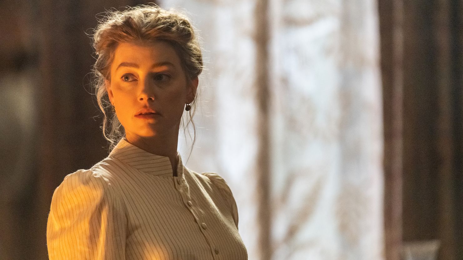 Amber Heard in the thriller "In the Fire."