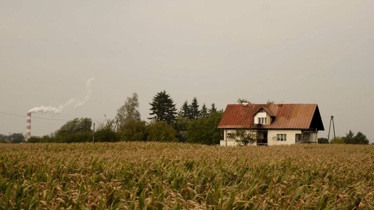 The outskirts of Kostrogaj, a village in central Poland. Confederation's rise has threatened the ruling party, Law and Justice, in their rural strongholds.